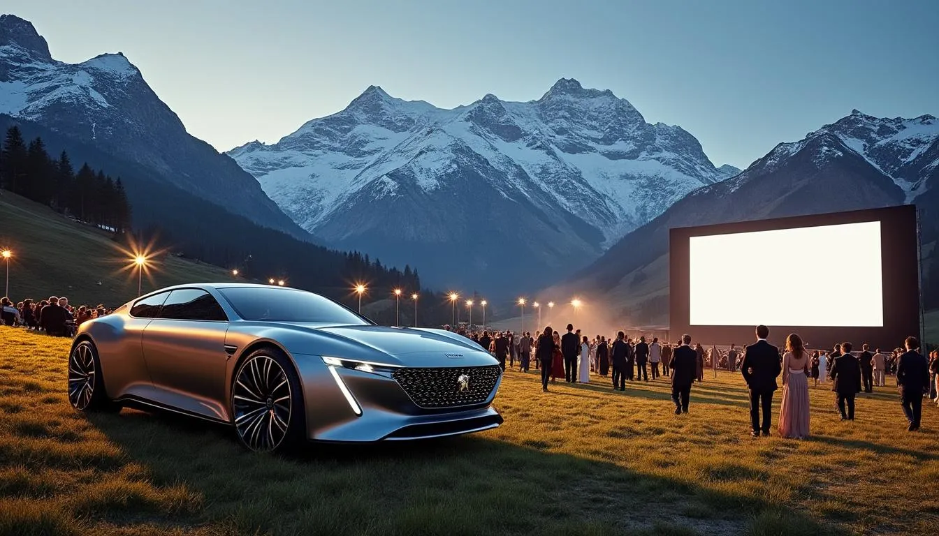 Au cœur du festival de l’Alpe d’Huez, Peugeot s’impose une nouvelle fois comme le maître du cinéma